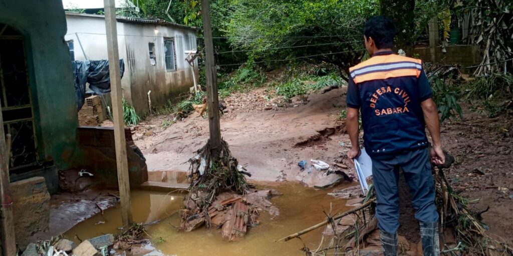Chuvas em Minas Gerais causaram sete mortes este ano